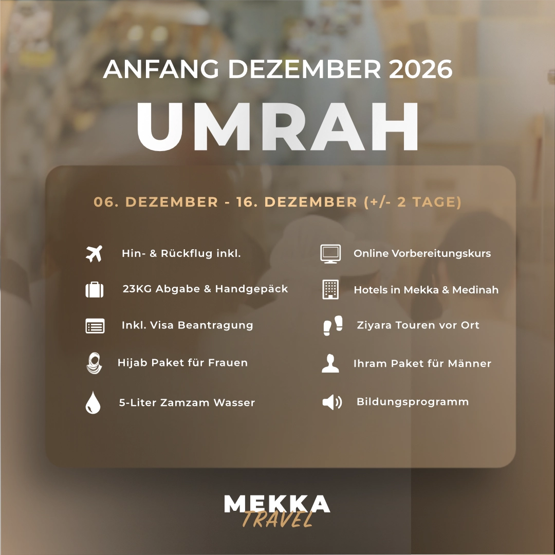 Umrah Dezember 2026