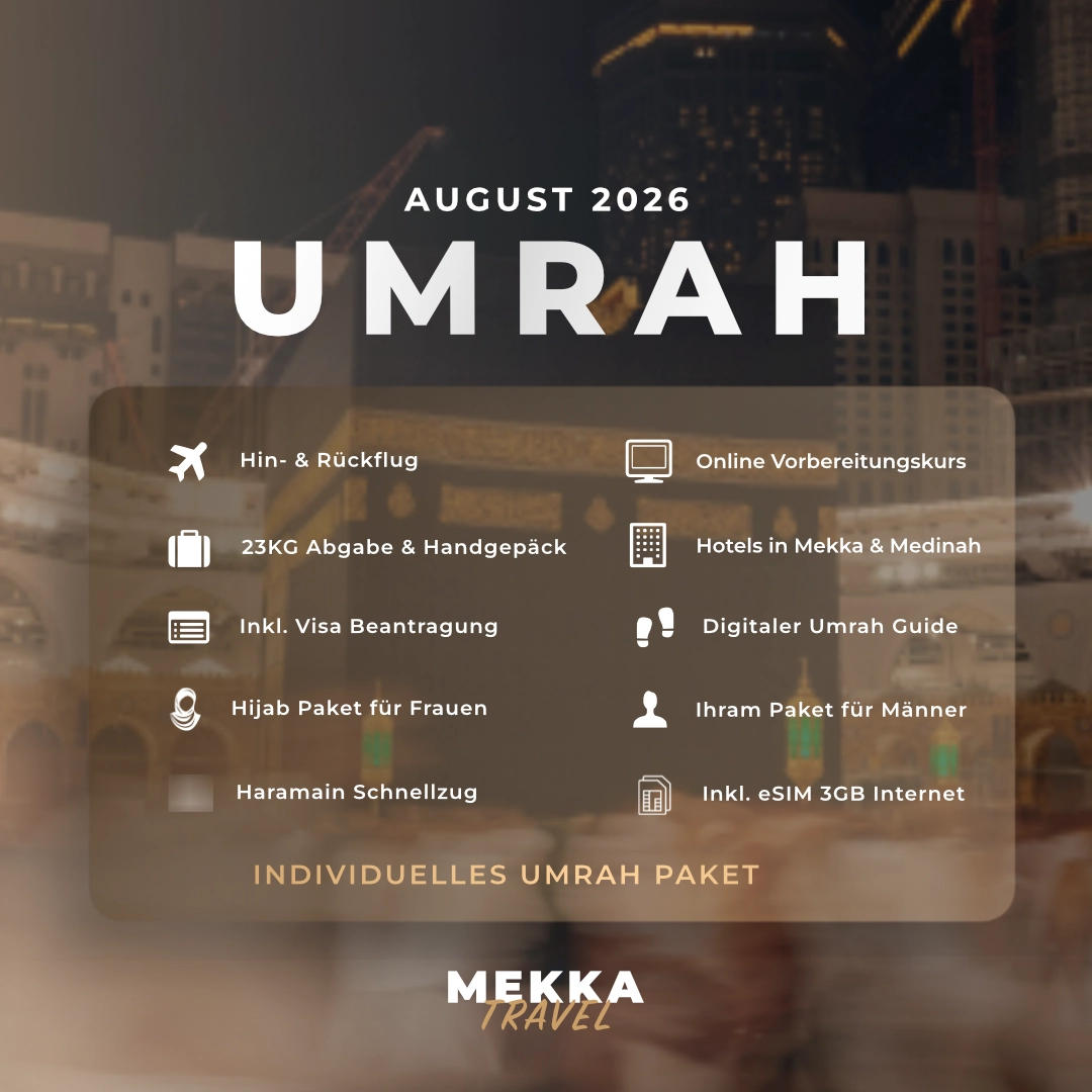 Umrah August 2026